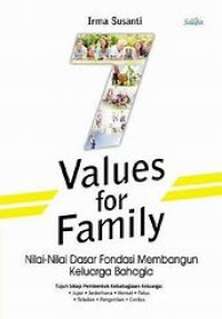 Image of 7 VALUES FOR FAMILY