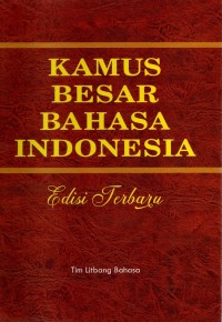 Image of KAMUS BESAR BAHASA INDONESIA terbaru