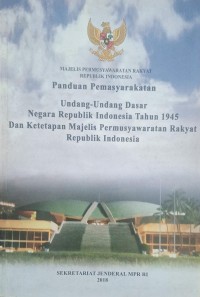 Image of PANDUAN MASYARAKAT UUD 45