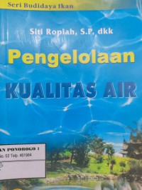 Image of PENGELOLAAN KUALITAS AIR