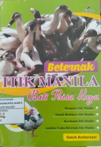Image of BETERNAK ITIK MANILA