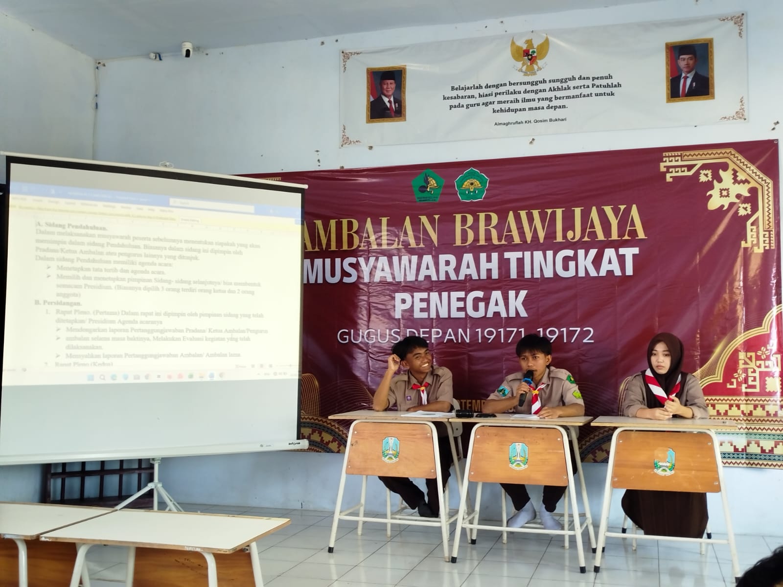 SMAS Raudlatul Ulum Gondanglegi Gelar Musdegak Ambalan Brawijaya, Perkuat Jiwa Kepemimpinan dan Kebersamaan